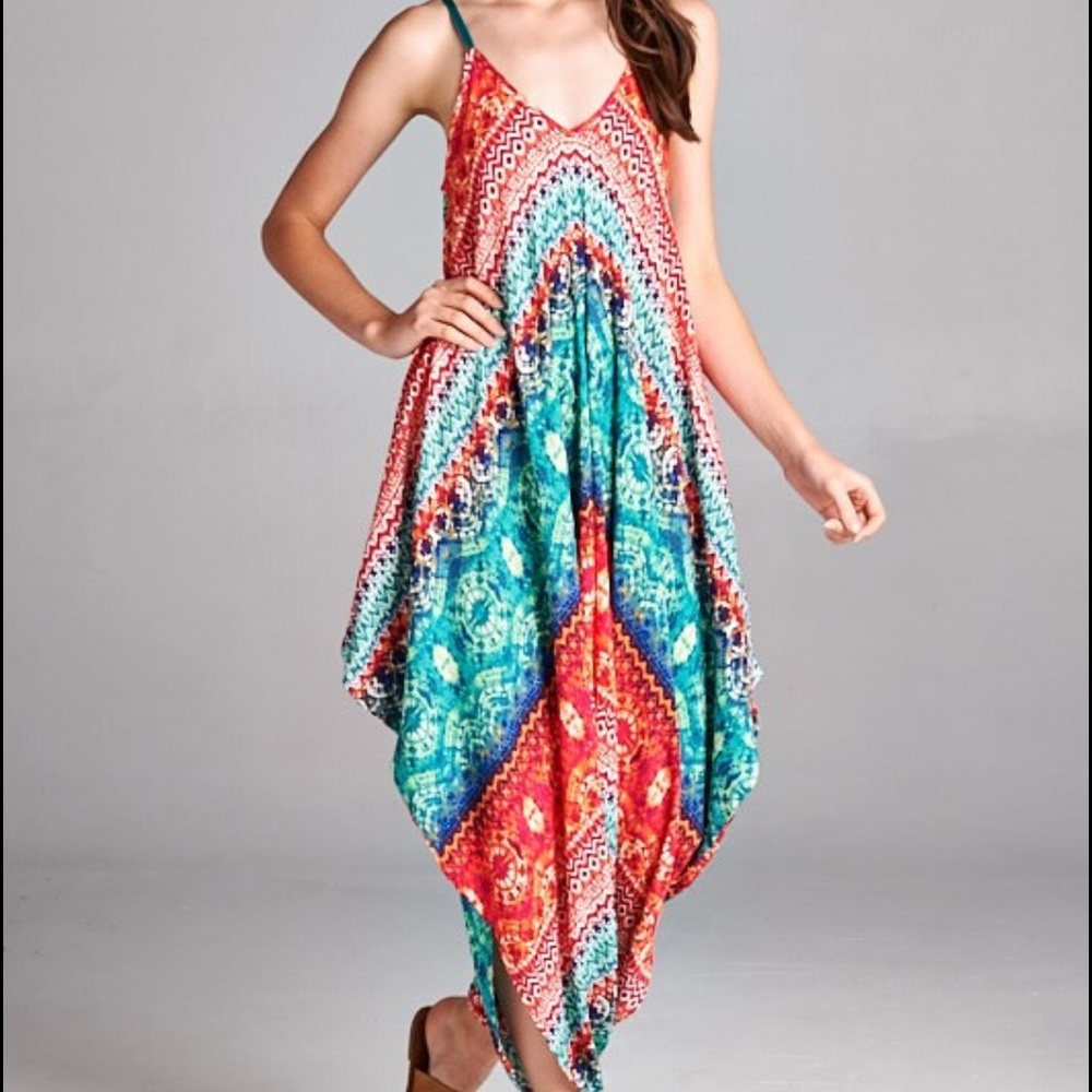 🌴Host Pick🌴One Size Tie Dye Cover Up! - Picture 2 of 2