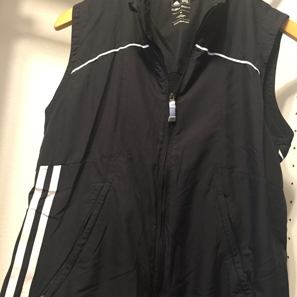 Adidas climaproof windbreaker golf vest