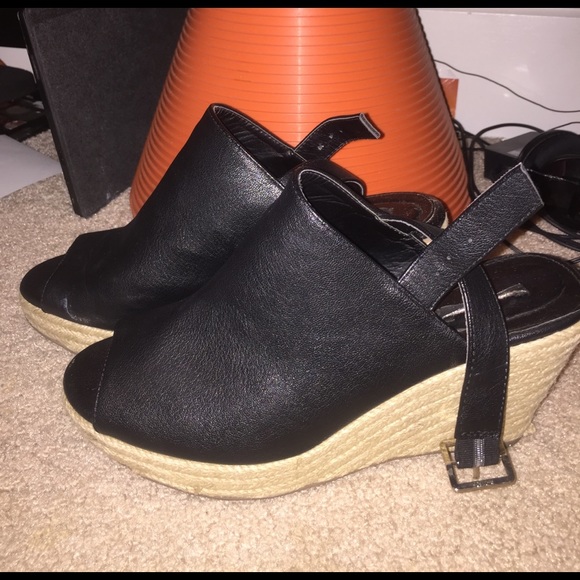 black wedges - Picture 1 of 3