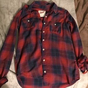 Red and Blue Mossimo Supply Co Flannel.
