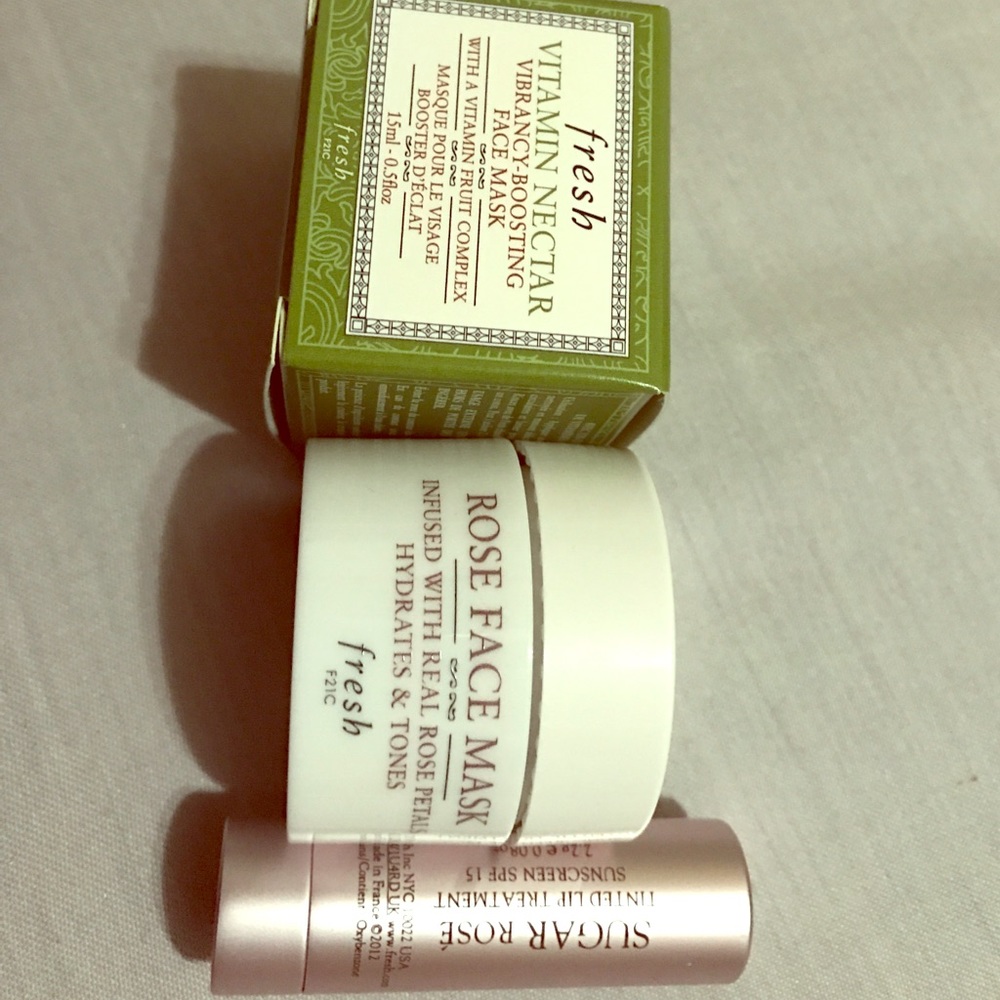 Fresh skin care and lip balm