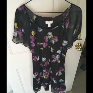 Ann Taylor Loft Black Dress