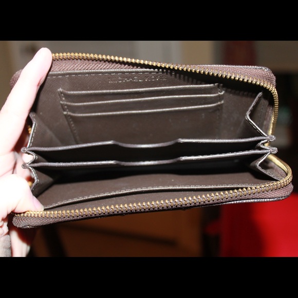Michael Kors Brown Wristlet - Picture 2 of 2