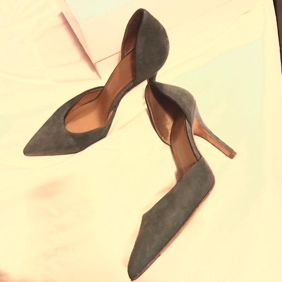 Vince Paulette D'orsay suede pumps - Picture 4 of 4