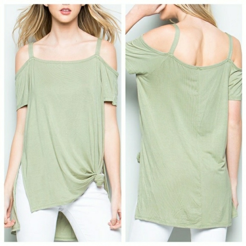 NWT SAGE TOP - Picture 2 of 2