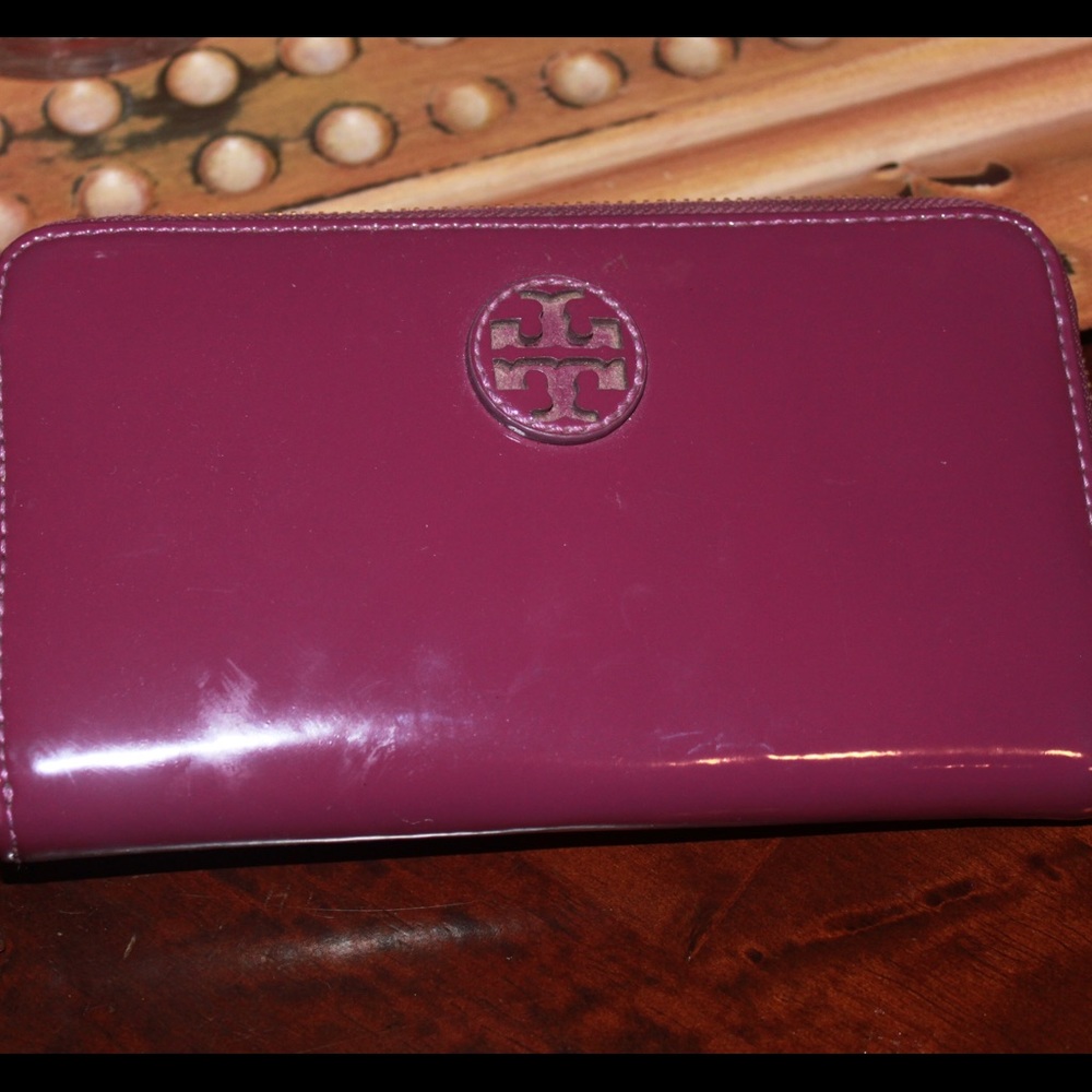 Tory Burch Purple Wallet