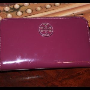 Tory Burch Purple Wallet