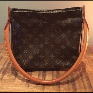 Authentic LV Looping Mm Tote Shoulder Bag