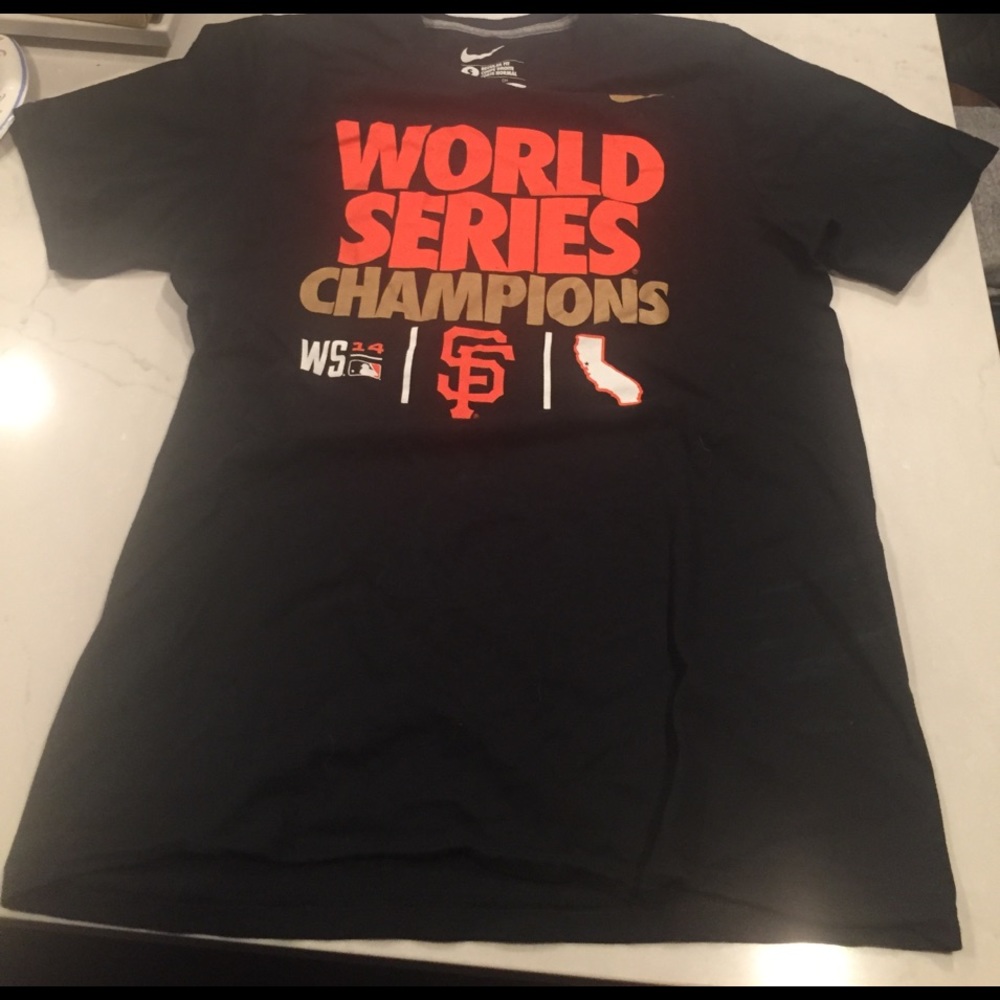 Nike SF Giants 2014 World Series Champions Tee