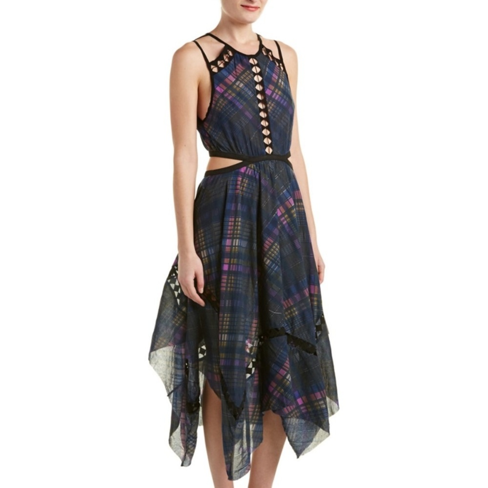 🍃HP🍃 NWT FREE PEOPLE CUTOUT GLASGOW DRESS - Picture 6 of 8