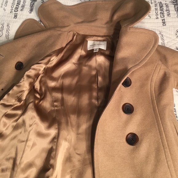 Banana Republic Wool Camel Peacoat - Picture 4 of 8