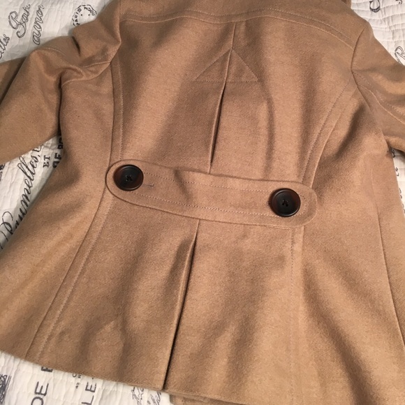 Banana Republic Wool Camel Peacoat - Picture 5 of 8