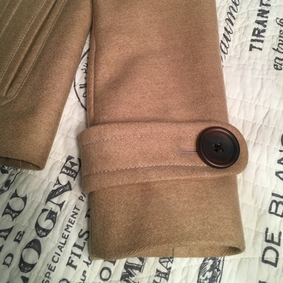 Banana Republic Wool Camel Peacoat - Picture 7 of 8