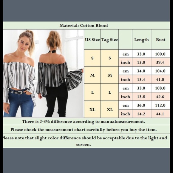 LAST ONE!HOST PICK!BOHO COLD SHOULDER BELL SLEEVES - Picture 2 of 3