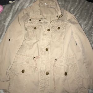 Papaya Beige Utility Jacket