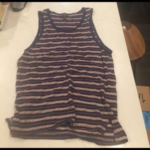 Men's vintage inspired tank top - urban outfitter