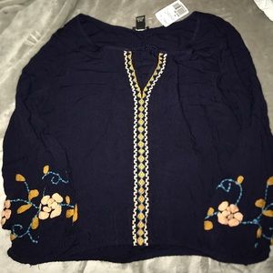 Forever 21 Crop/ Boho style Top