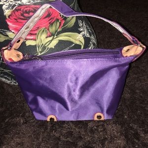 New small purple handbag