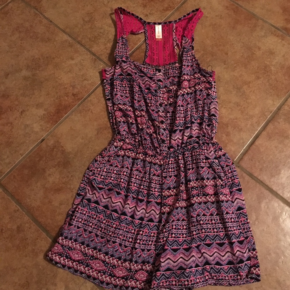 Printed romper