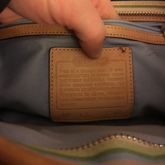 Authentic Coach Handbag - Picture 3 of 4