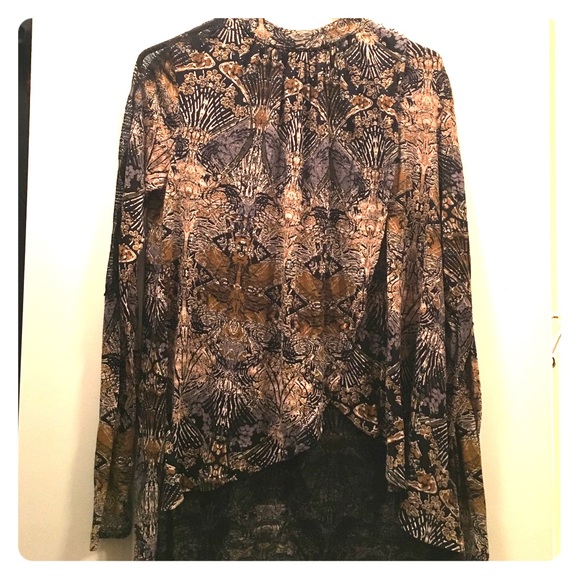 Free People Tops - Free People brown/black top
