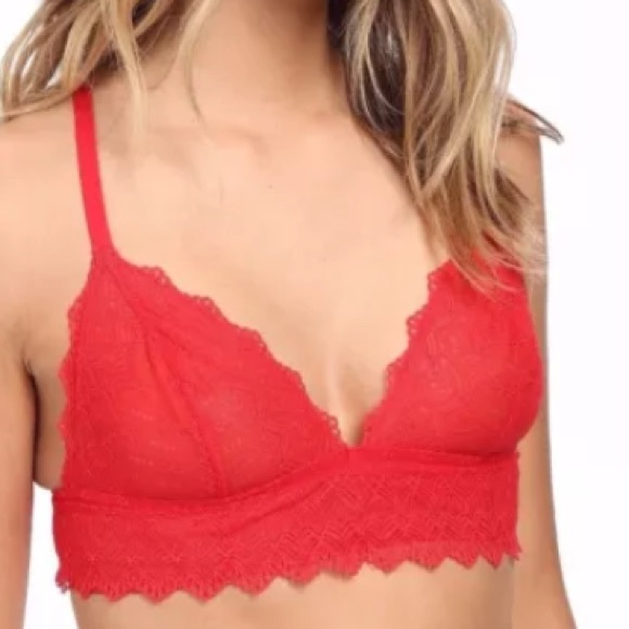 Cosabella Other - NWT Large Cosabella Red Lace Bralette