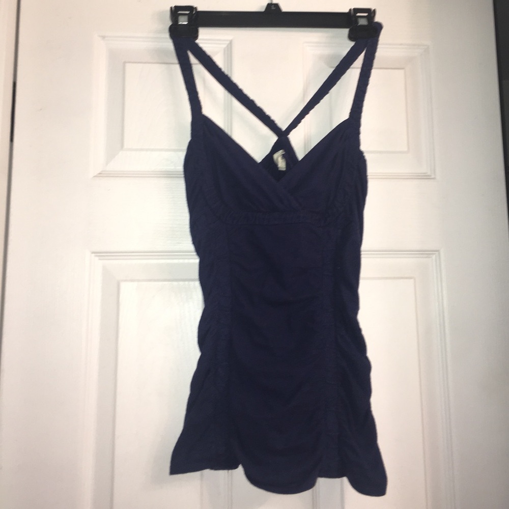 Navy Blue Stretchy Tank