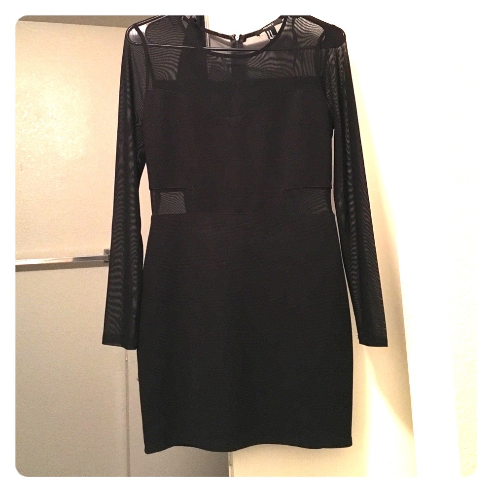 Simple black dress