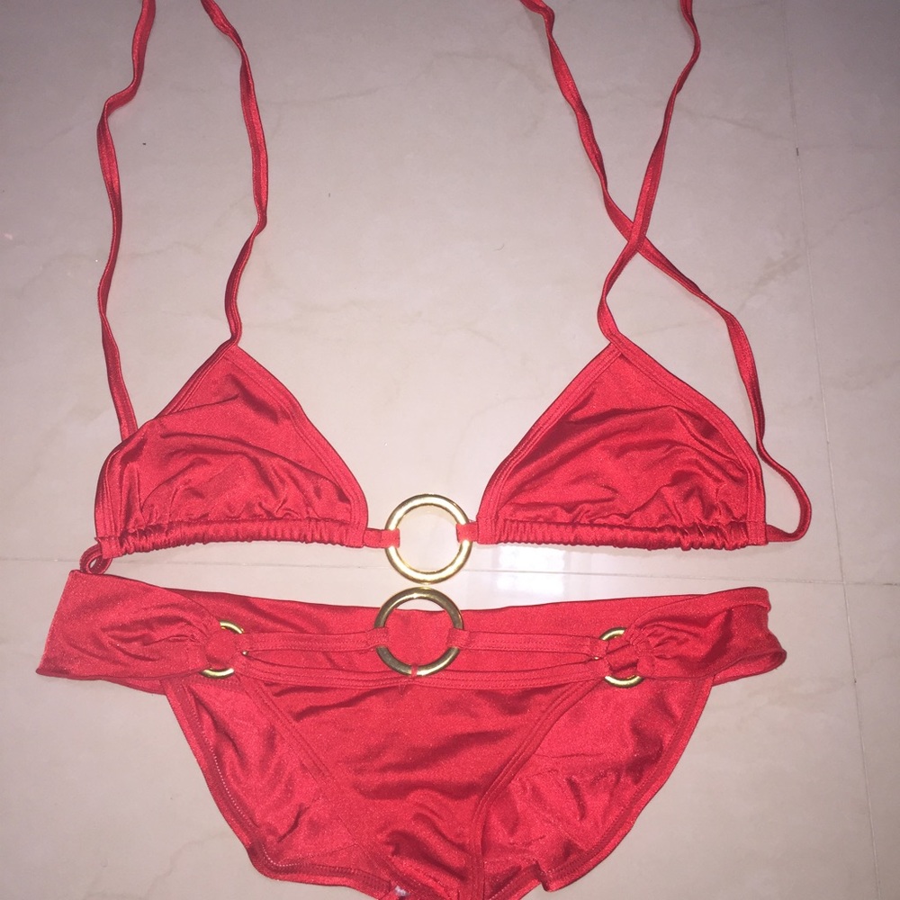Red bikini