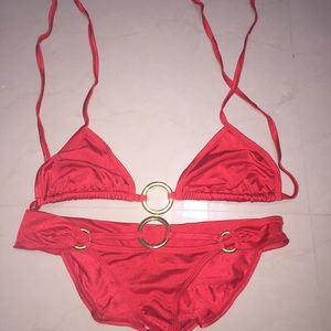 Red bikini