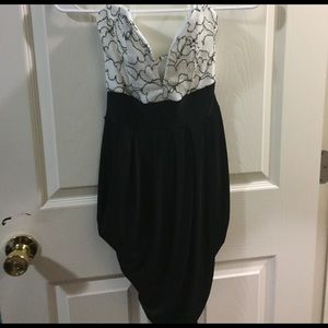 Strapless dress