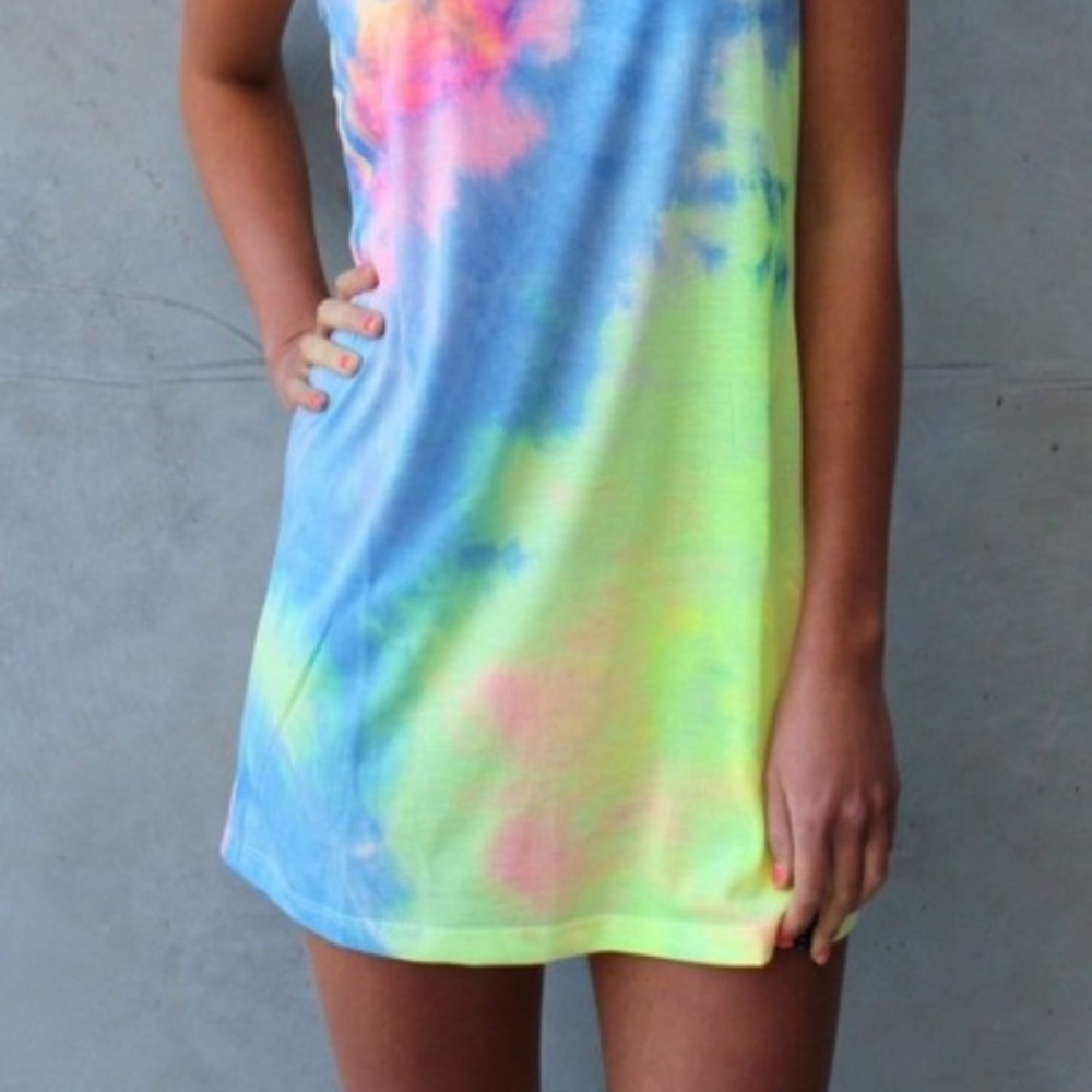 Tie dye dress