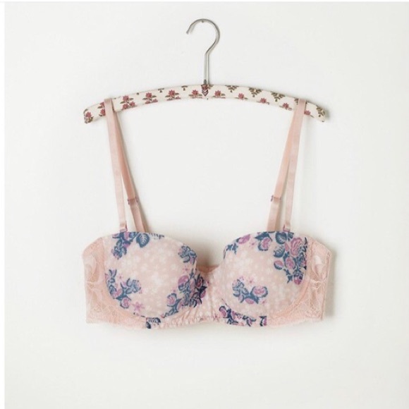 Free People Pink Balconette Convertible Bra - Picture 2 of 4