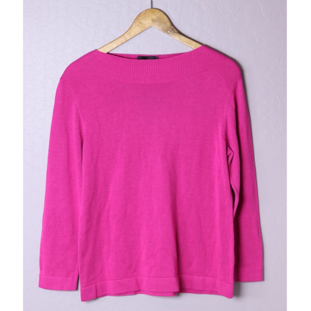 NWT | Raspberry Boat Neck Sweater