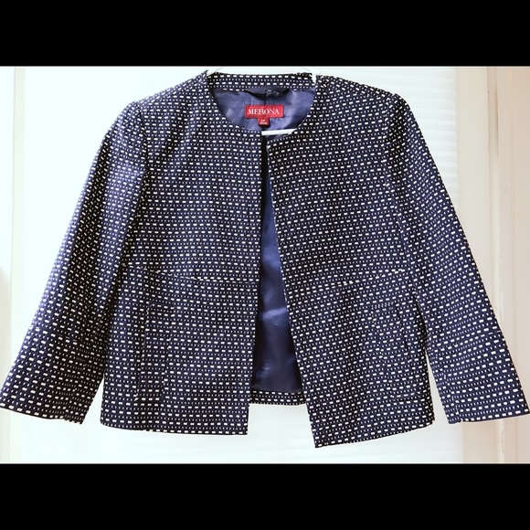 Merona cape style blue jacket - Picture 1 of 5