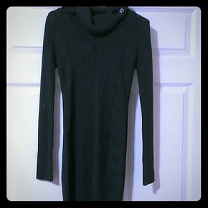 Cute knee length sweater dress.