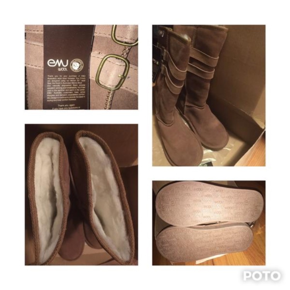❗️SOLD ❗️NWT EMU suede sheepskin snow boots