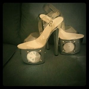 Pleaser Platforms Exotic Dancing 7"-7 1/2 size 10