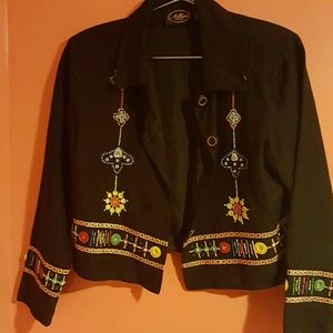 Allure  Dress boho style beaded jacket