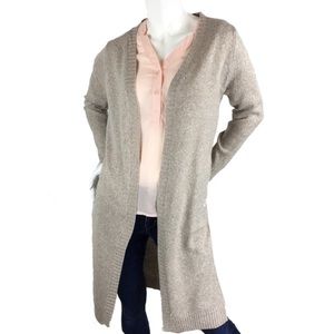 Women's Open Front Long Knit Cardigan (S/M, M/L)