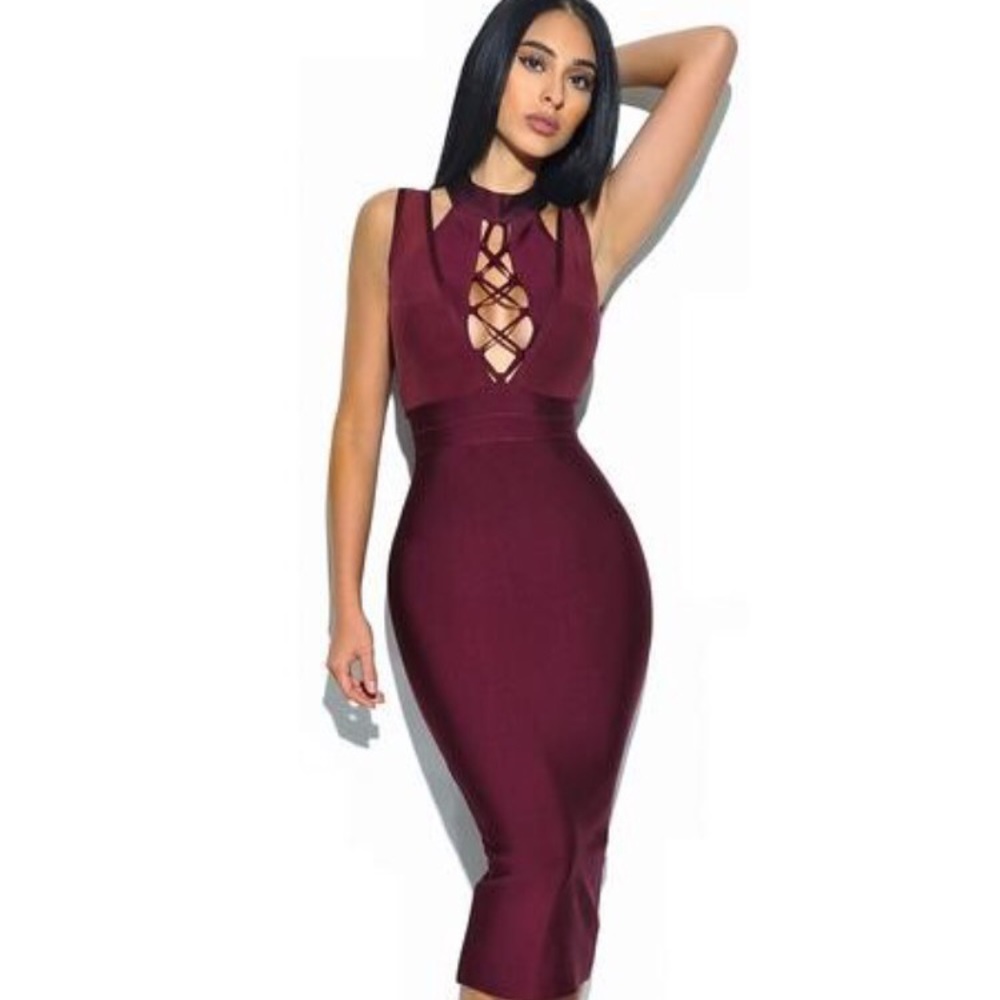 Luxury bandage dress