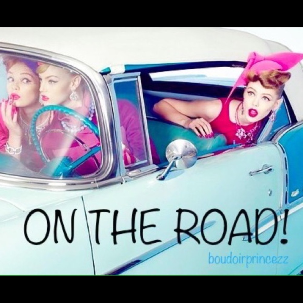 🚘 boudoirprincezz is on the road! 🤗🚗🚘