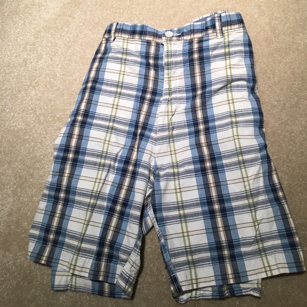 Plaid men's shorts