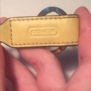 Coach Yellow Key Fob🔑