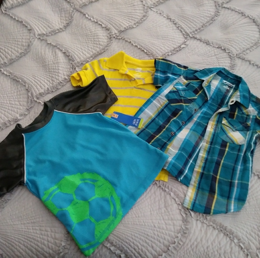 Boys bundle!!! 6 shirts, 1 pant, 1 jacket!