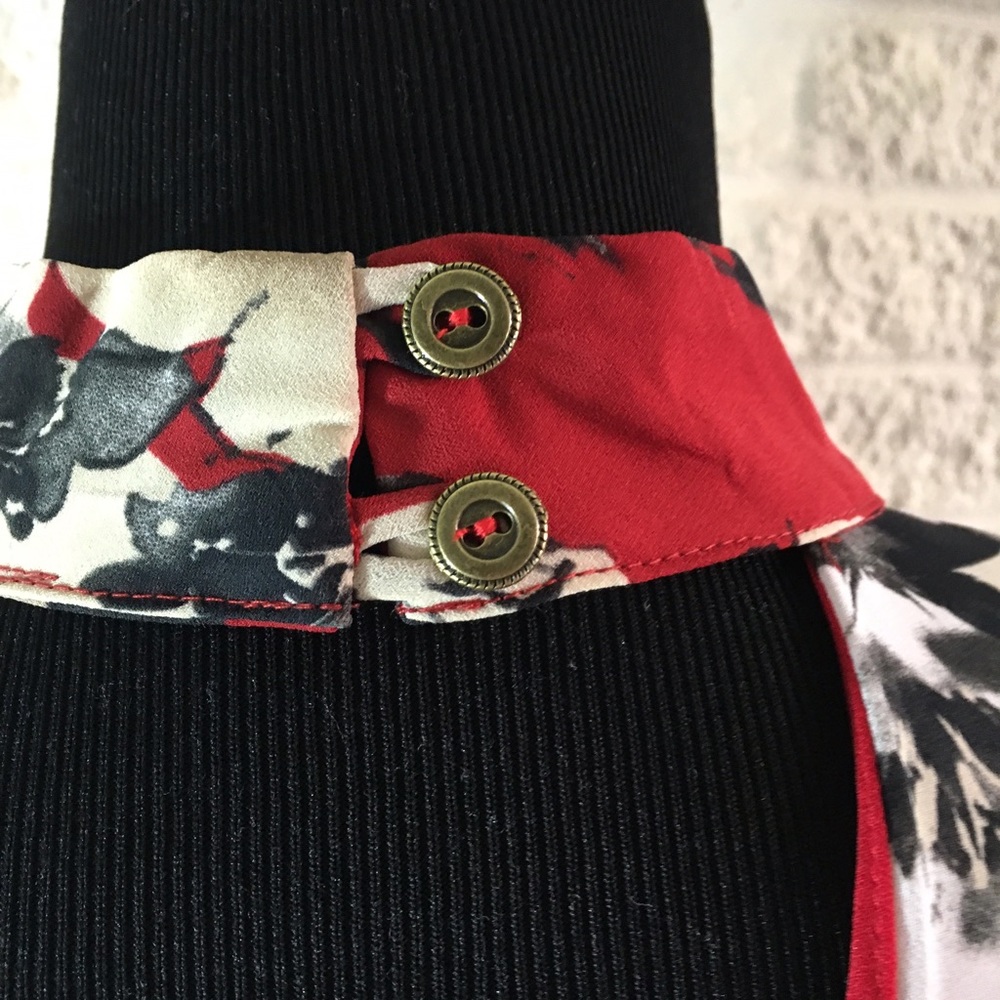 Floral choker dress - Picture 4 of 5