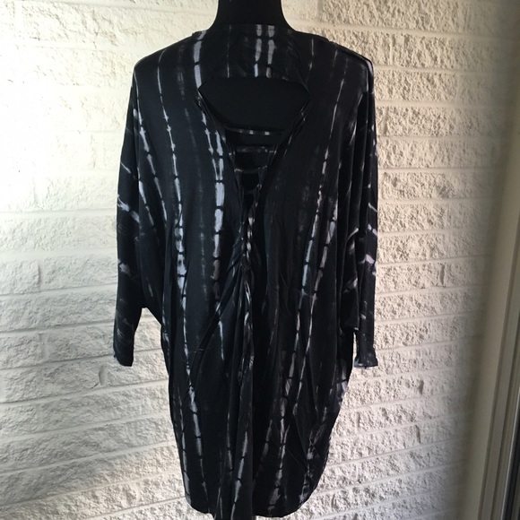 Tie dye dolman dress - Picture 2 of 5