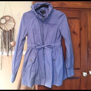 Dark periwinkle spring jacket- great condition !