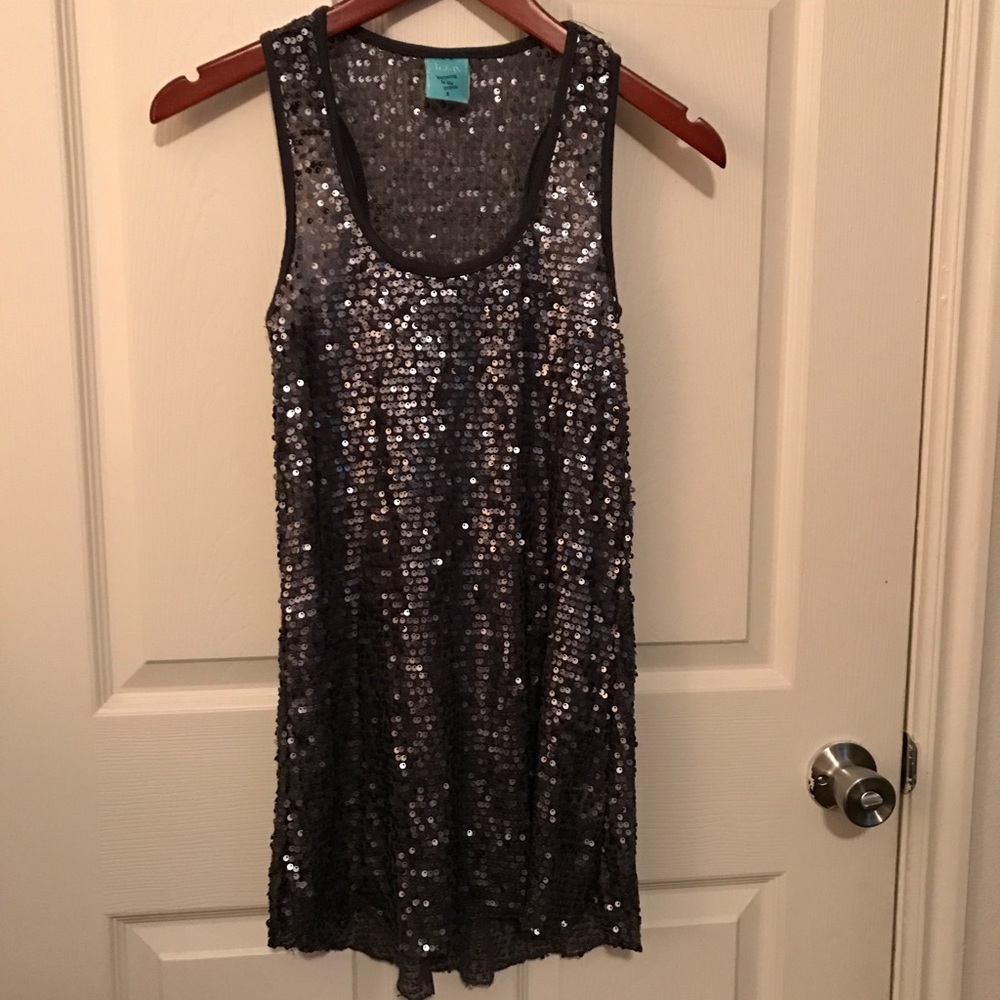 H.I.P. Sequined Tank Top Small