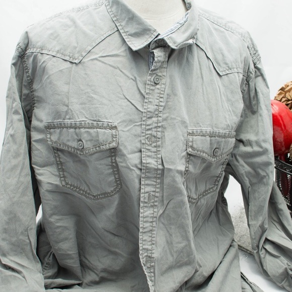 Gray American rag shirt - Picture 2 of 2